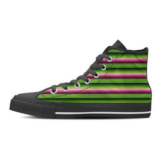 Green Mexican Baja Men's High Top Shoes - Monsterry UK