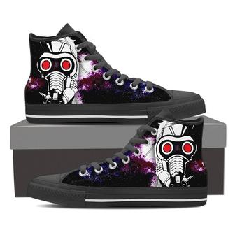 Guardians Star Lord Men'S High Top Shoes - Monsterry