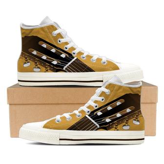Guitarist High Top Shoes Sneakers - Monsterry UK