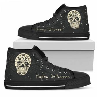 Happy Halloween High Top Shoes - Monsterry CA