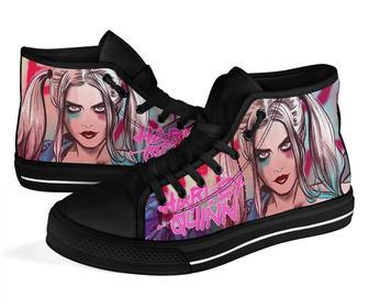 Harley Quinn Sneakers High Top Shoes Fan High Top Shoes | Favorety CA