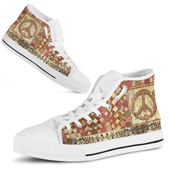 Hippie Vintage - Hippie High Top Shoes - Monsterry UK