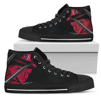 Houston Texans Nightmare Freddy Colorful High Top Shoes | Favorety DE