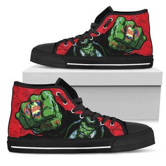 Hulk Punch Philadelphia Phillies High Top Shoes | Favorety UK