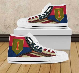 Infantry Division Unisex High Top Shoes - Monsterry AU