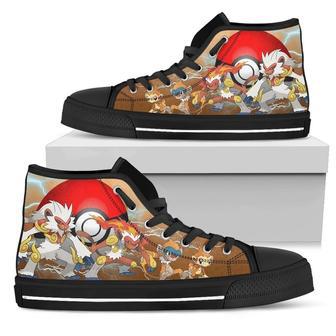 Infernape Sneakers Pokemon High Top Shoes For Fan High Top Shoes | Favorety CA