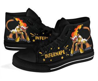 Infernape Sneakers Pokemon High Top Shoes Gift Idea High Top Shoes | Favorety CA