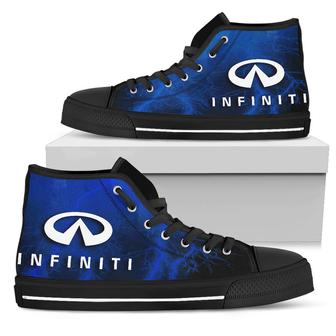 Infiniti Thunder High Top Shoes Blue - Monsterry