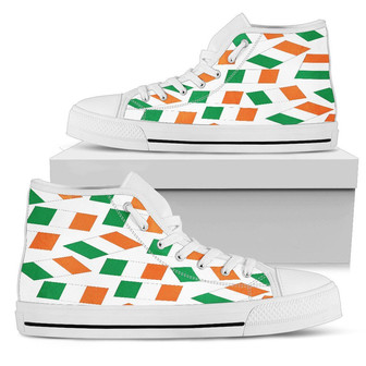 Ireland Pride Flag High Top Shoes - Monsterry