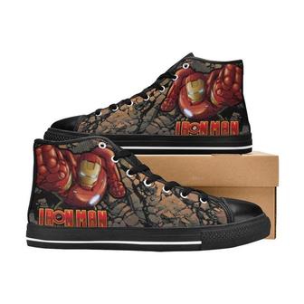 Iron Man High Top Shoes - Monsterry AU