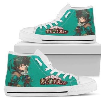 Izuku Midoriya My Hero Academia Sneakers High Top Shoes High Top Shoes | Favorety