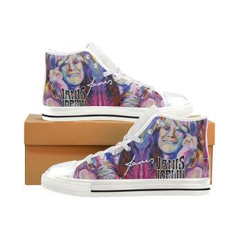 Janis Joplin Mensneakers High Top Shoes | Favorety