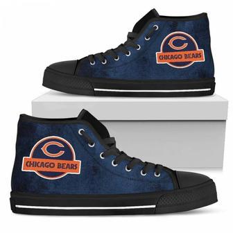 Jurassic Park Chicago Bears High Top Shoes | Favorety AU