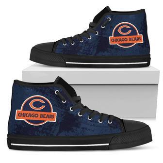 Jurassic Park Chicago Bears High Top Shoes | Favorety CA