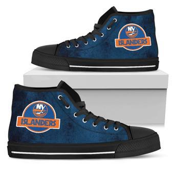 Jurassic Park New York Islanders High Top Shoes | Favorety DE