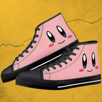 Kirby Shoes, Kirby High Tops, Sneakers, Men'S, Women'S And Kid’S Shoes, Superior Quality, Birthday | Favorety DE