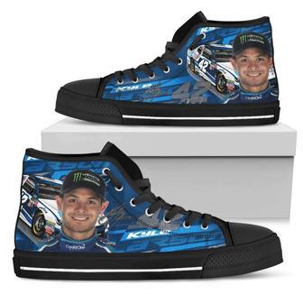 Kyle Larson Nascar High Top Shoes | Favorety