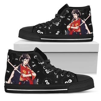 Lady Eboshi Sneakers Princess Mononoke High Top Shoes Ghibli Fan High Top Shoes | Favorety