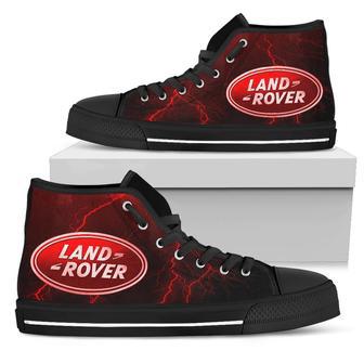 Land Rover Thunder High Top Shoes Red | Favorety CA