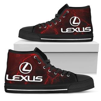 Lexus Thunder High Top Shoes Red | Favorety CA