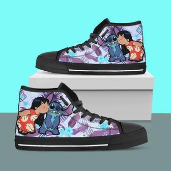 Lilo Stitch Lovers High Top Shoes | Favorety AU