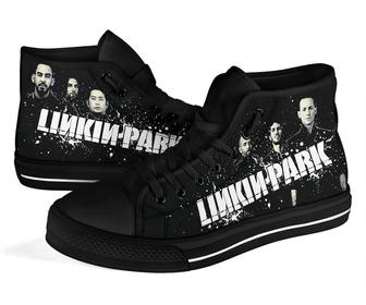 Linkin Park Sneakers Rock Band High Top Shoes Fan High Top Shoes | Favorety