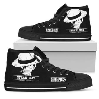 Luffy Mafia Sneakers High Top Shoes - Monsterry CA