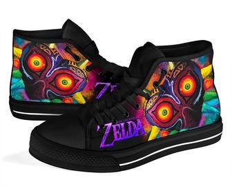 Majora'S Sneakers Legend Of Zelda High Top High Top Shoes | Favorety