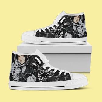 Manga Black Butler High Top Black Butler Custom Shoes Look Like Sport Shoes Custom Music Gift Sport | Favorety AU