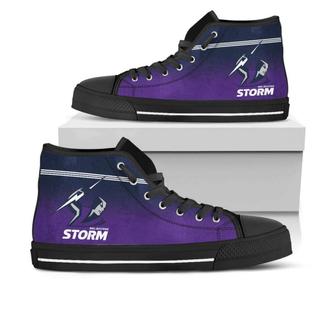 Melbourne Storm High Top Shoes NRL - Monsterry CA