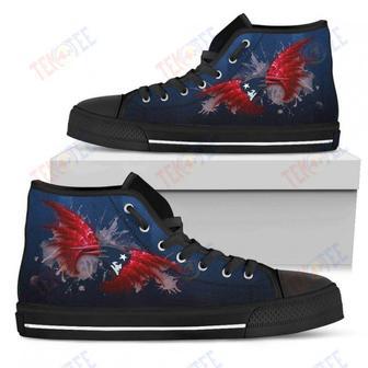 Mens Womens England Patriots High Top Shoes Batman Style High Top Shoes Printable | Favorety UK