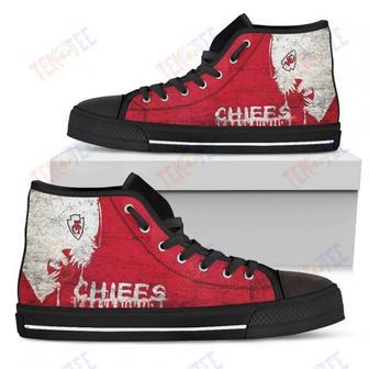 Mens Womens Kansas City Chiefs High Top Shoes Batman Style High Top Shoes Printable | Favorety