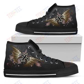 Mens Womens Orleans Saints High Top Shoes Batman Style High Top Shoes Printable | Favorety UK