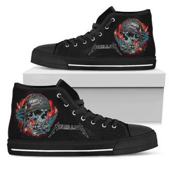 Metallica Disarm Red Skull High Top | Favorety UK