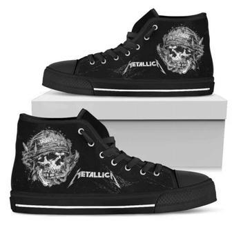 Metallica Disarm Skull High Top Shoes | Favorety DE