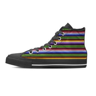 Mexican Baja Men's High Top Shoes - Monsterry