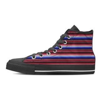 Mexican Baja Print Men's High Top Shoes - Monsterry