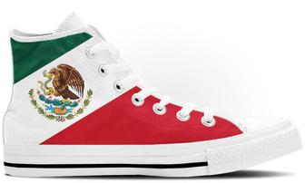 Mexico High Tops Canvas Shoes - Monsterry UK