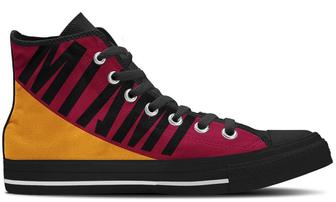 Miami He High Top Shoes Sneakers - Monsterry