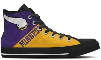 Minnesota High Top Shoes Sneakers - Monsterry CA