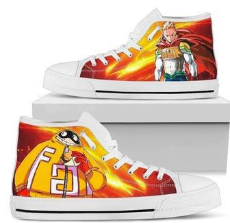 Mirio And Fatgum My Hero Academia Sneakers High Top Shoes High Top Shoes | Favorety CA