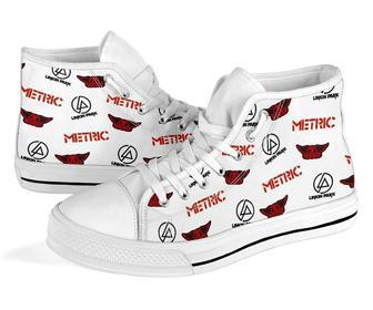 Music Band Shoes Linkin Park Metric High Top Sneakers High Top Shoes | Favorety AU