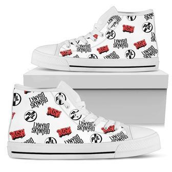 Music Band Shoes Lynyrd Skynyrd Rush High Top Sneakers High Top Shoes | Favorety CA