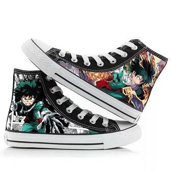 My Hero Academia Anime Sneakers High Top Shoes | Favorety UK