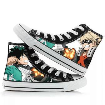 My Hero Academia Anime Sneakers High Top Shoes | Favorety AU