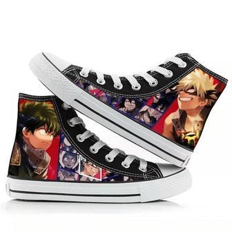 My Hero Academia Anime Sneakers High Top Shoes | Favorety DE