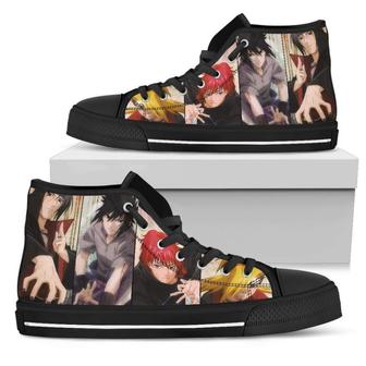 Naruto Sneakers Naruto Warriors High Top Shoes - Monsterry