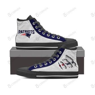 New England Patriots High Top Shoes | Favorety DE