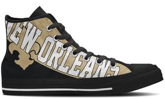 New Orleans Sa High Top Shoes Sneakers - Monsterry AU