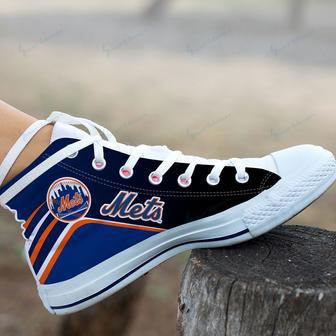 New York Mets High Top Shoes | Favorety